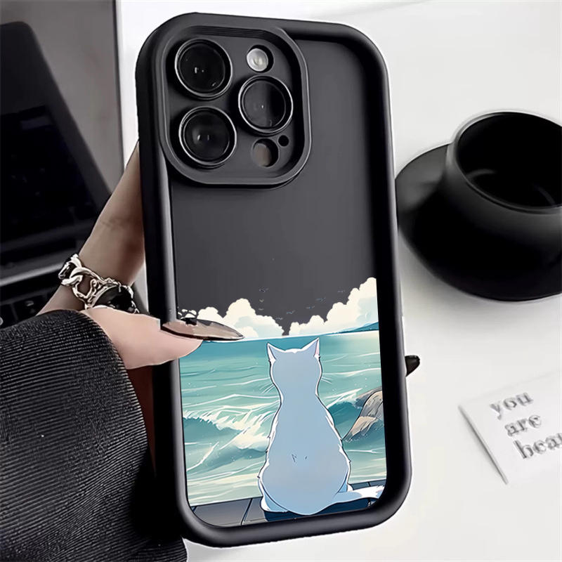 Cute Cat Watching the Sea Phon - огляд і ціна Watch Watch Xs