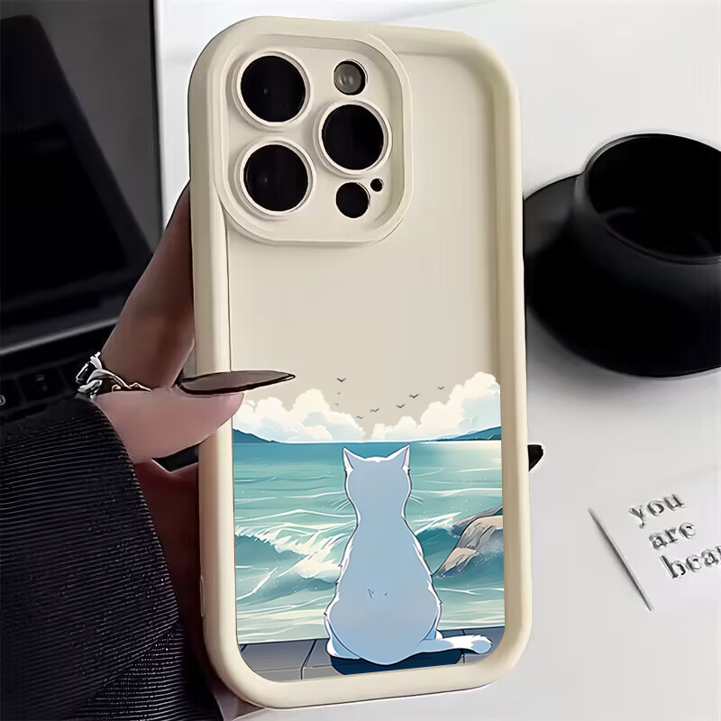 Cute Cat Watching the Sea Phon - огляд і ціна Watch Watch Xs