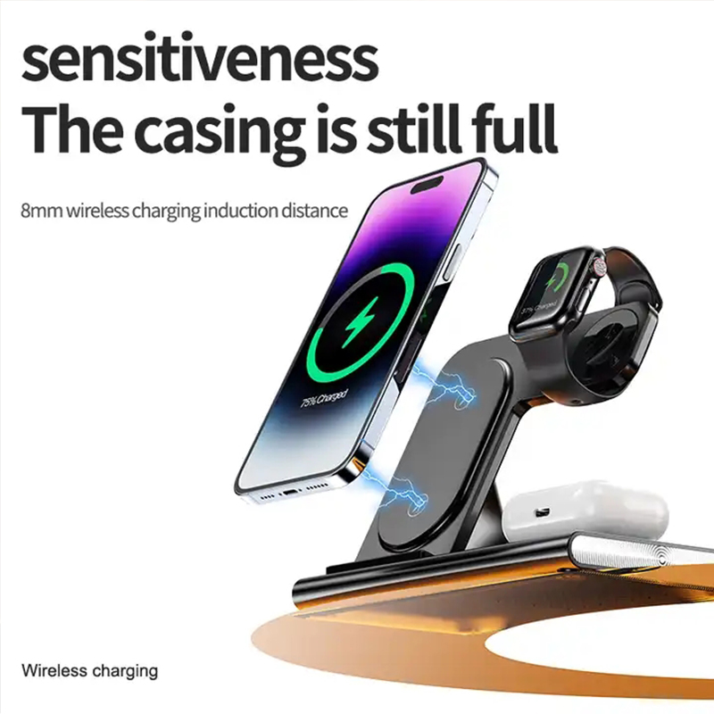 3 In 1 Wireless Charger For iP - огляд і ціна Watch Watch Xs