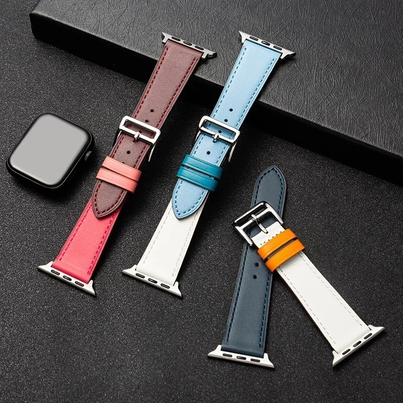 Leather Watch band for Apple W - огляд і ціна Watch Winder Single