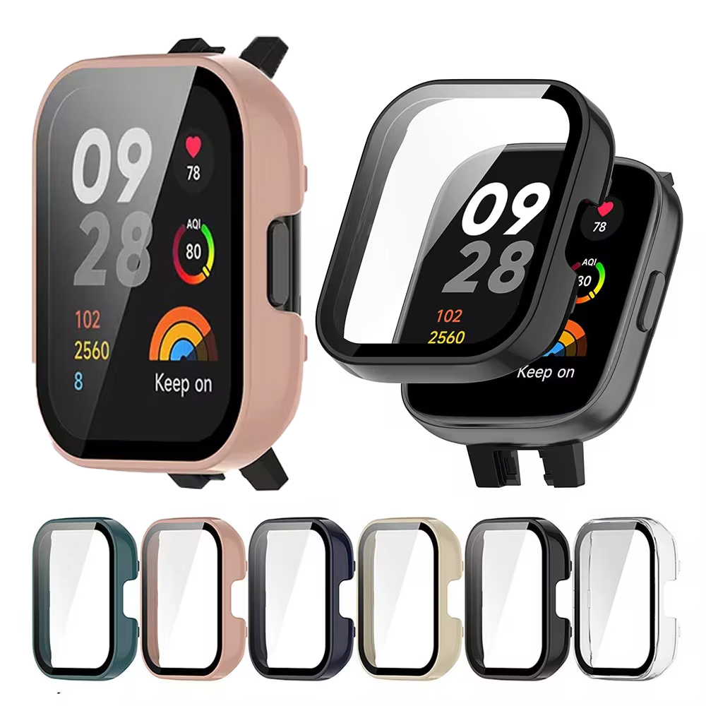 Tempered Glass+Protective Cove - огляд і ціна Watch Redmi