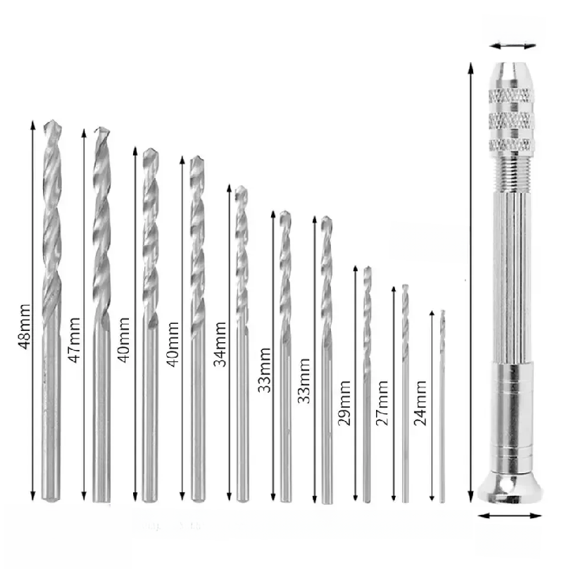 0.8-3.0mm Mini Hand Drill Wood - огляд і ціна Watches Original