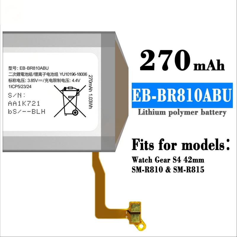 EB-BR810ABU 3.85V 270mAh Recha - огляд і ціна Watch R815