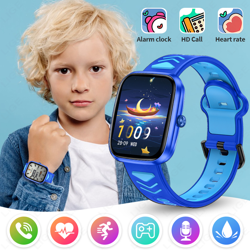 LIGE 2026 Kids Smart Watch Chi - огляд і ціна Smartwatch Watches For Kid Boy