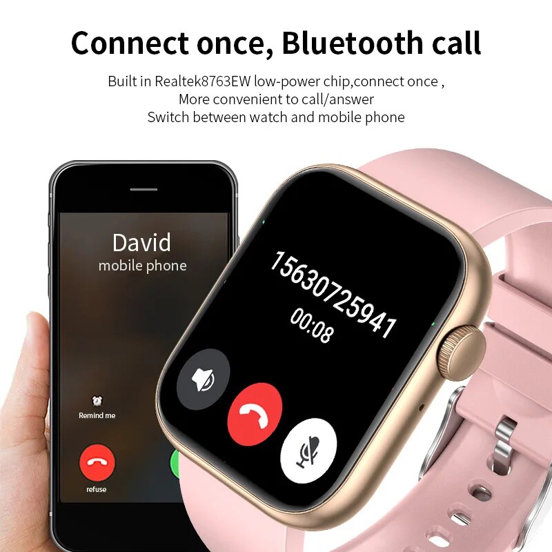 LIGE Bluetooth Call Smartwatch - огляд і ціна Smartwatch Sports Watches For Women