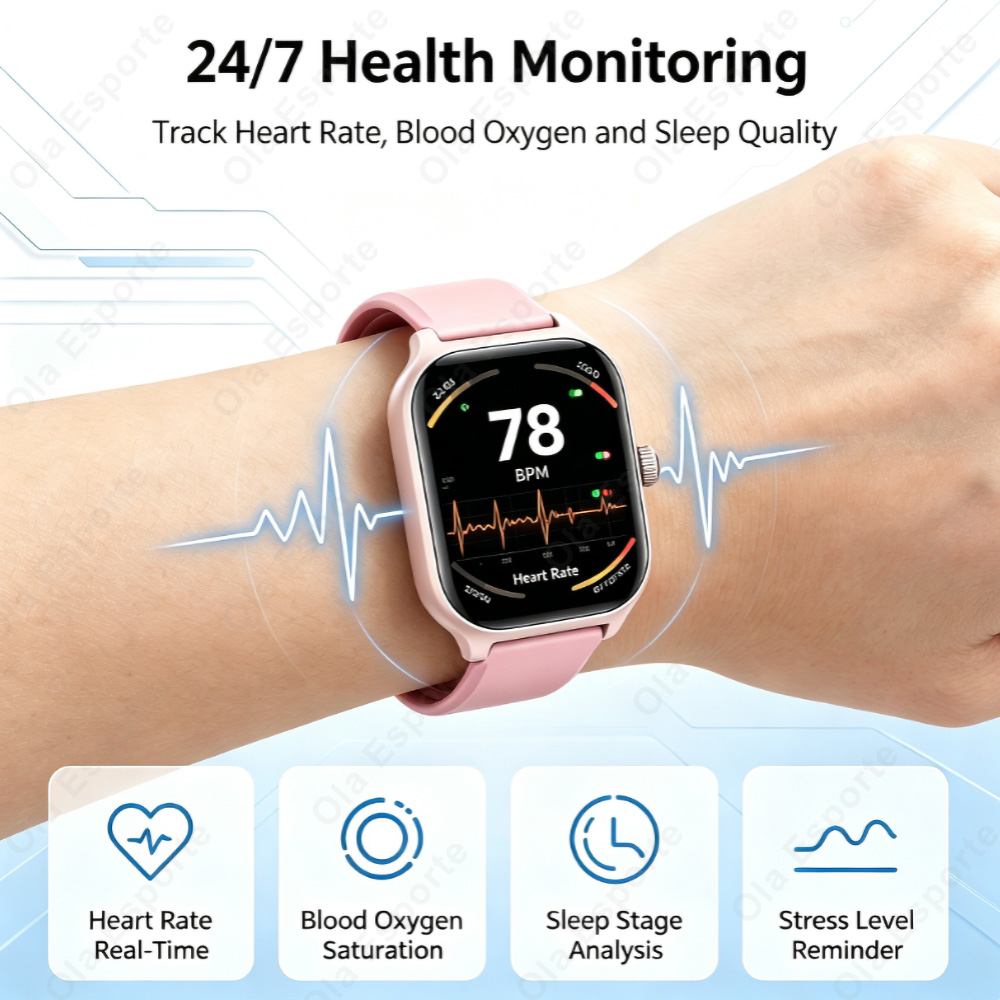 Smart Watch Plus Men Women Plu - огляд і ціна Smartwatch Sports Watches For Women