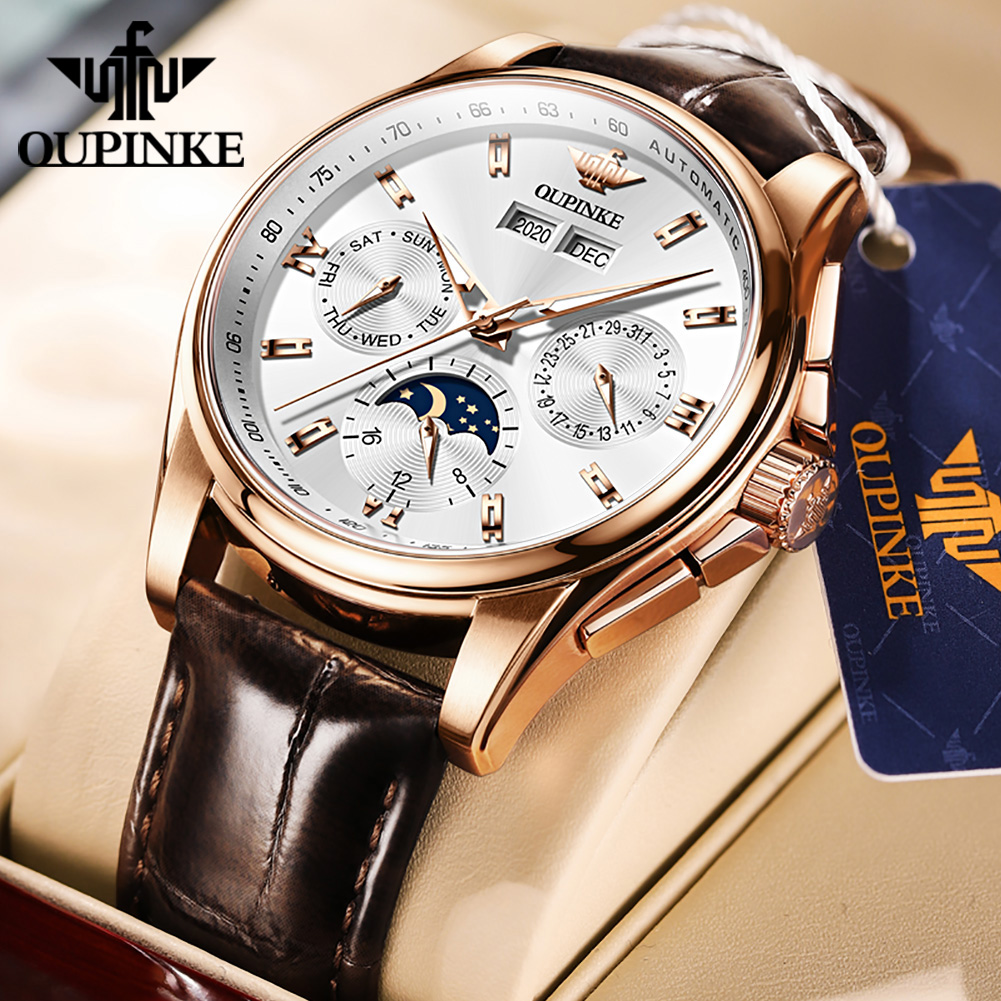 OUPINKE Men's Watches Casual T - огляд і ціна Anti-Magnetic Watch