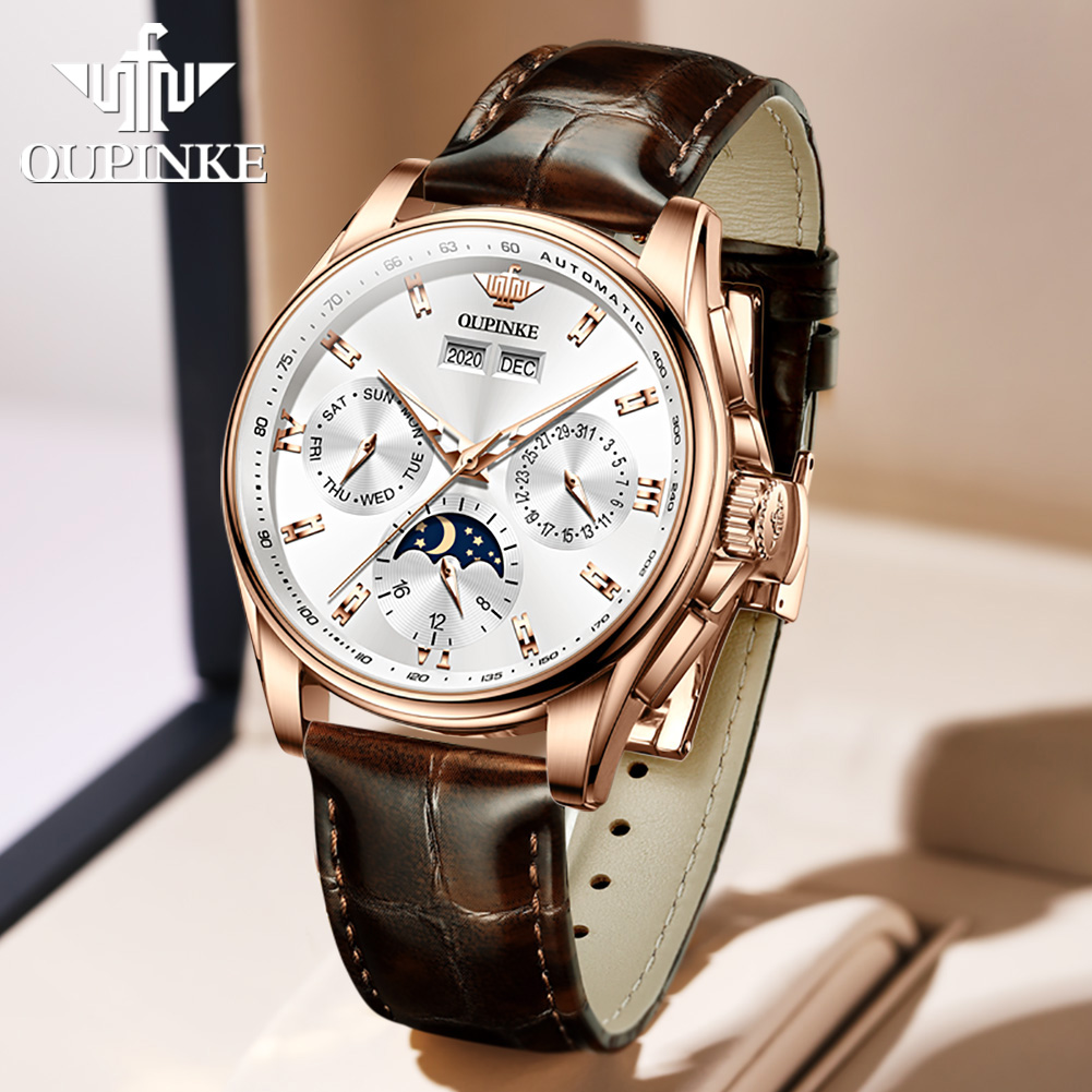 OUPINKE Men's Watches Casual T - огляд і ціна Anti-Magnetic Watch