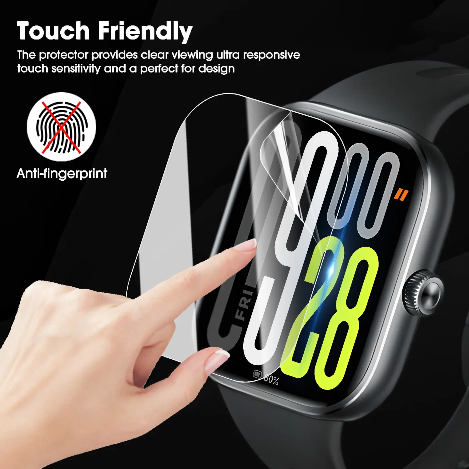 1-5PCS Hydrogel Protective Fil - огляд і ціна Watch Redmi