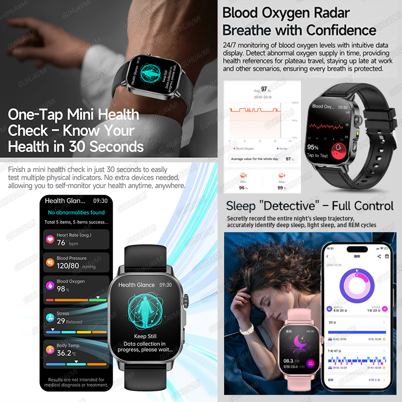 2026 New Health Smart Watch Pr - огляд і ціна Smartwatch Health Watches