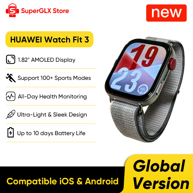 【US Express】HUAWEI Watch Fit 3 - огляд і ціна Smartwatch Health Watches