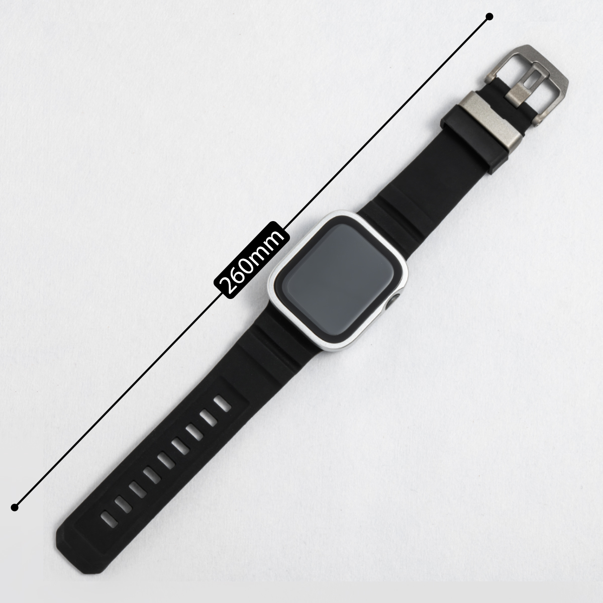 For Apple Watch Waterproof Cas - огляд і ціна Silicone Sport Band