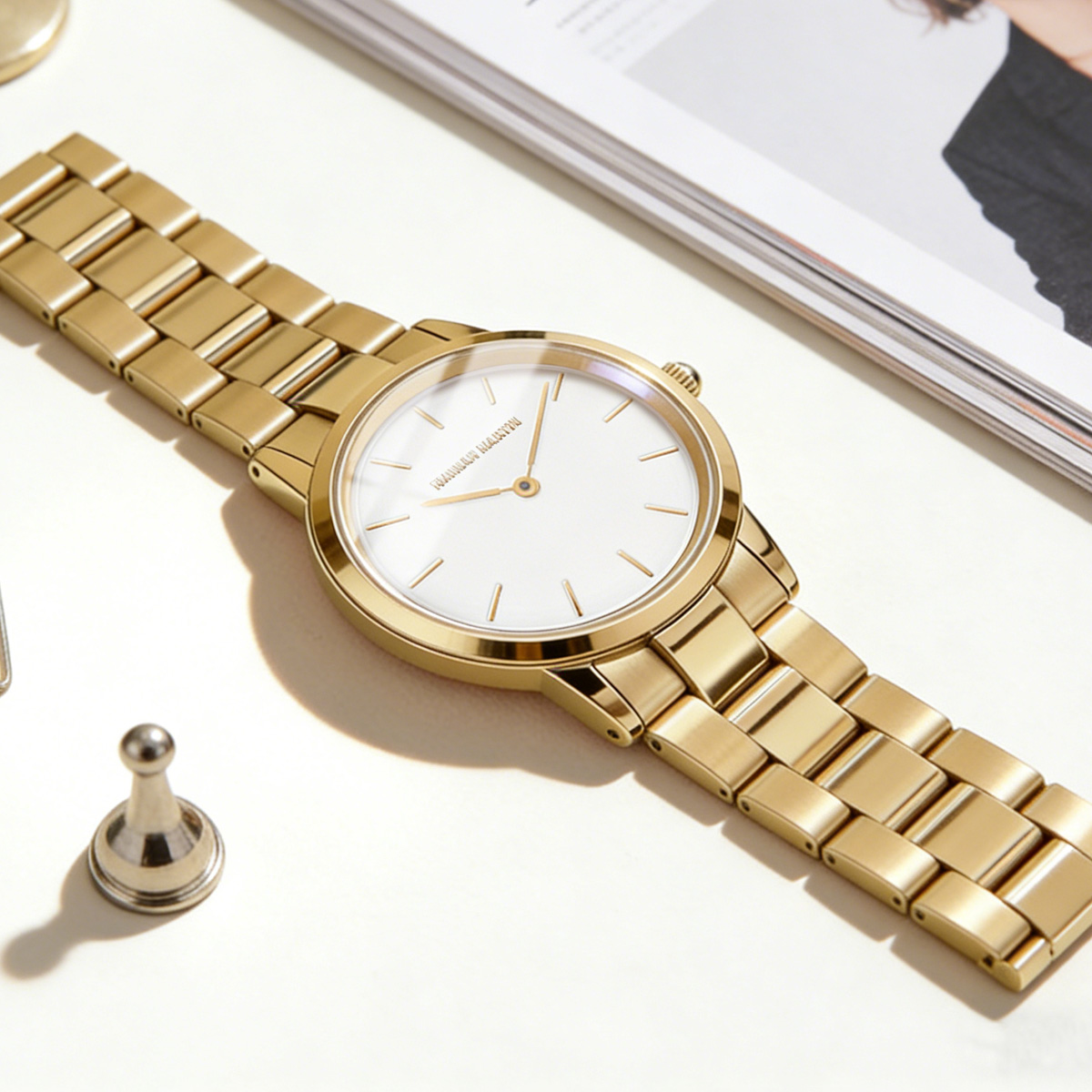 Womens Watch Rose Gold Stainle - огляд і ціна Anti-Magnetic Watch