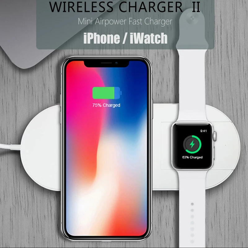 2 in 1 Fast Wireless Charger P - огляд і ціна Watch Watch Xs