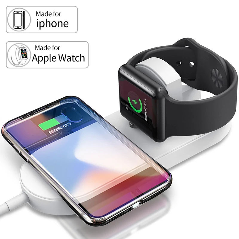 2 in 1 Fast Wireless Charger P - огляд і ціна Watch Watch Xs